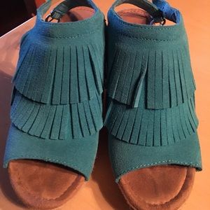 Wedge heeled sandals